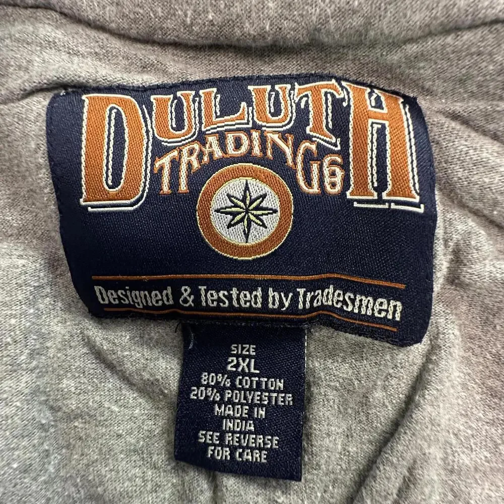 Duluth‎ Trading Co. Men's Gray Casual Shorts Size 2XL #185